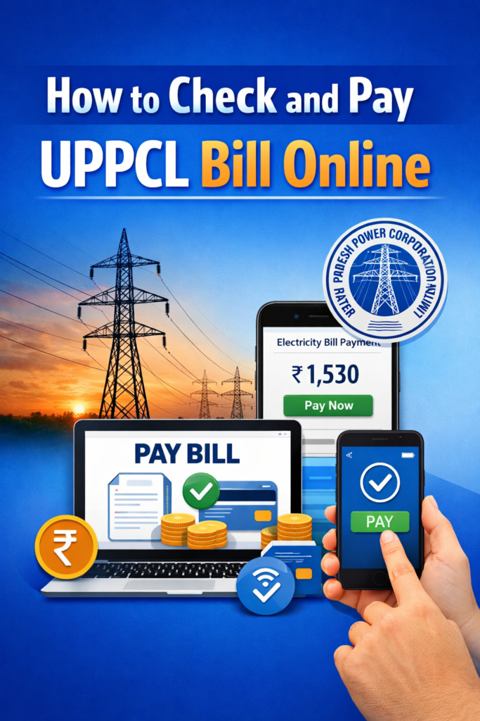 How to Check and Pay UPPCL Bill Online