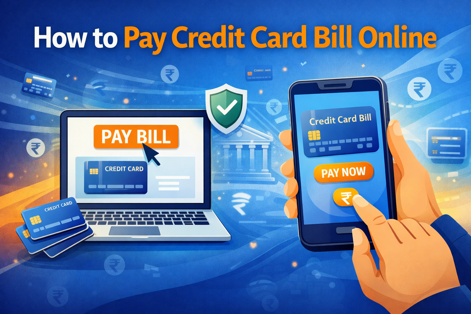 How to pay credit card bill online